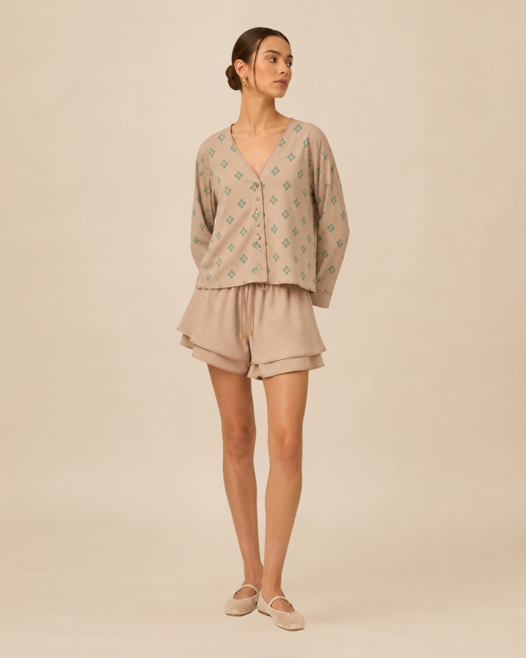 Maati Coord Shorts Set