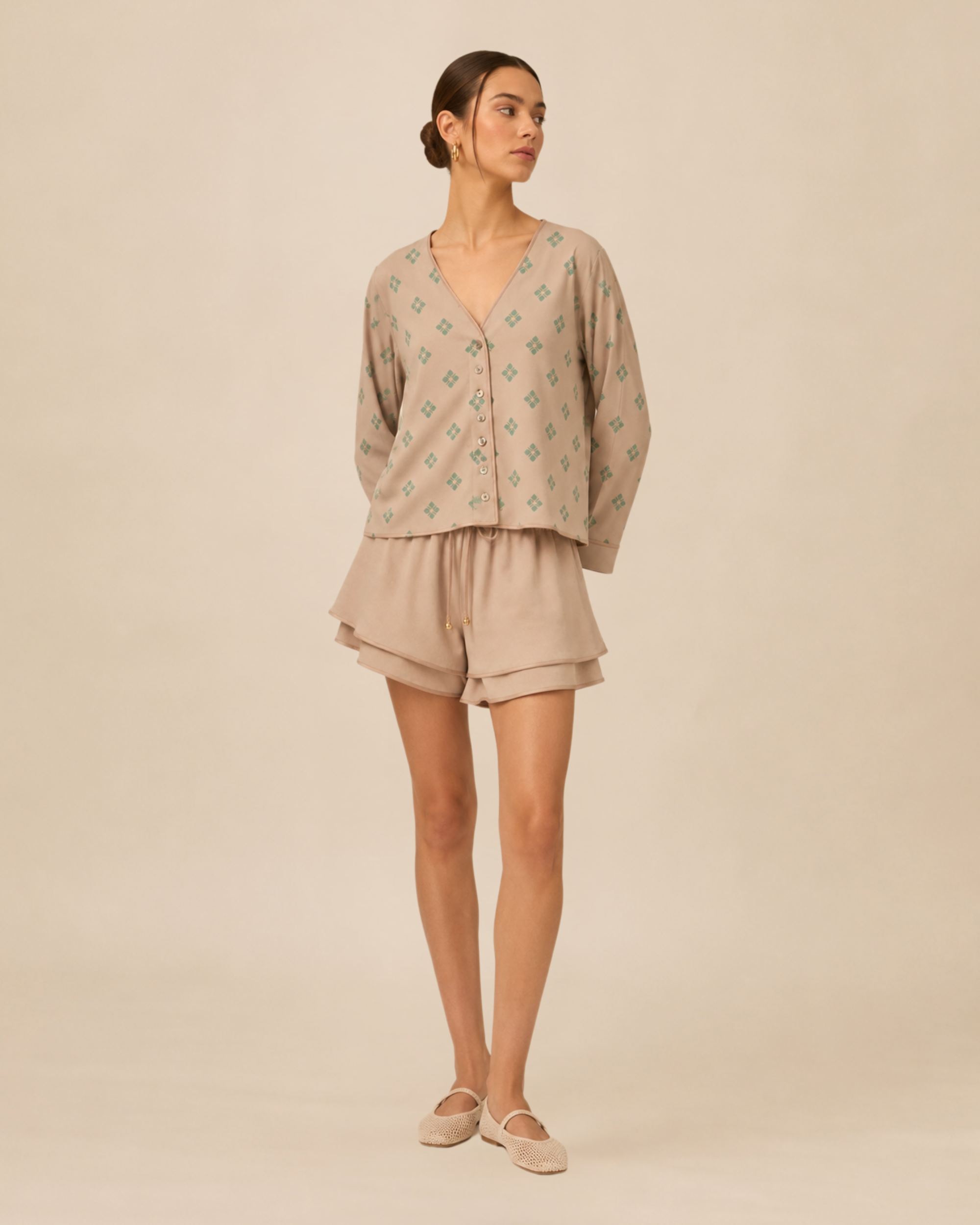 Maati Coord Shorts Set