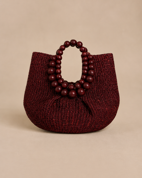 Beaded Rafia Bag