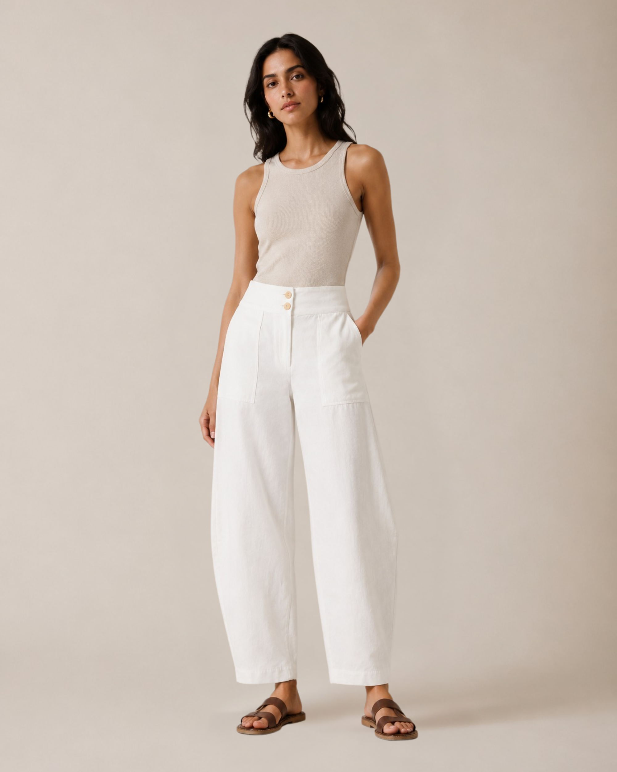 Barely Barrel Pants