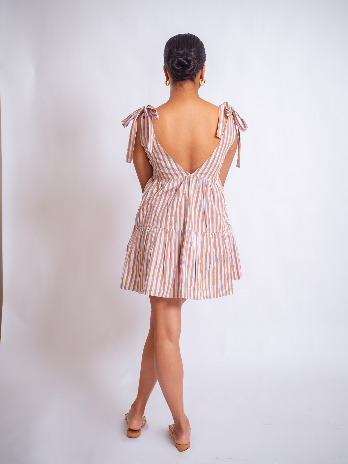 Leher Tiered Dress