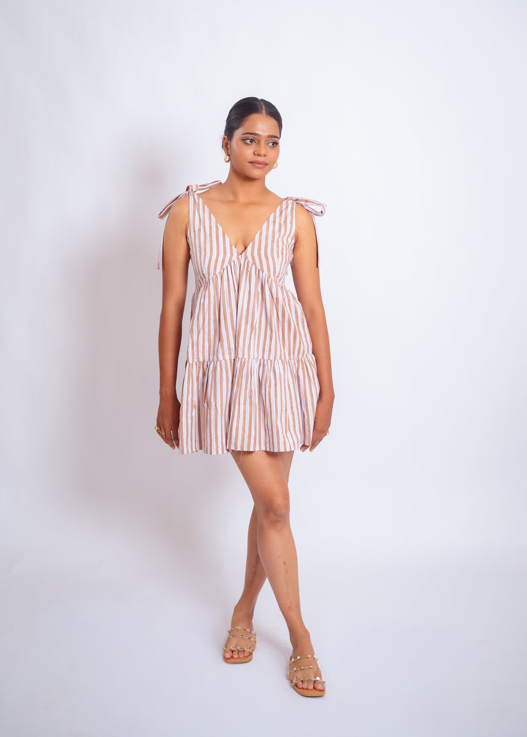 Leher Tiered Dress