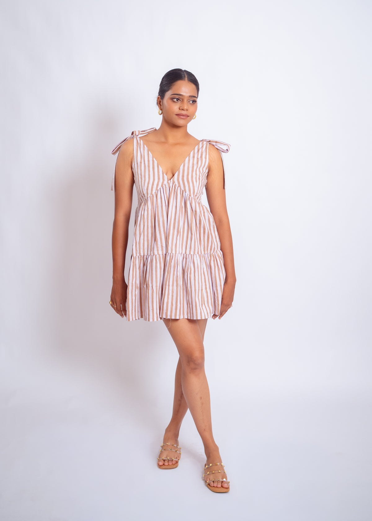 Leher Tiered Dress