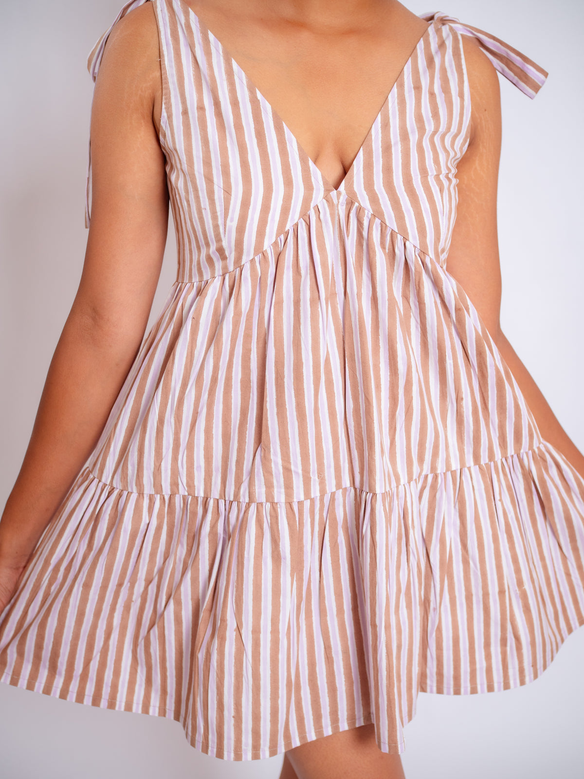 Leher Tiered Dress